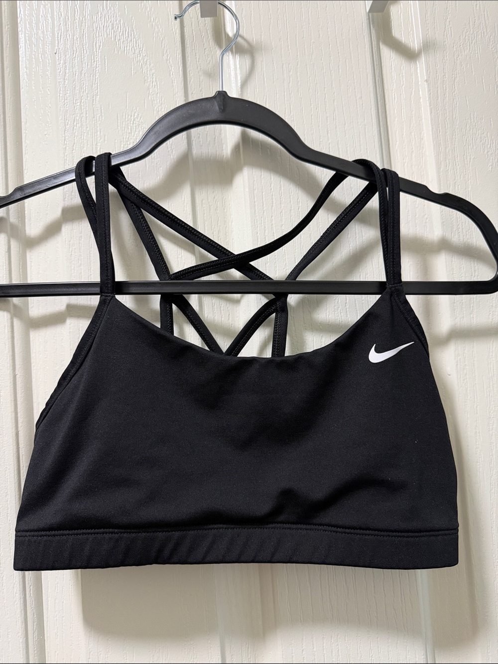 Nike Black Strappy Sports Bra